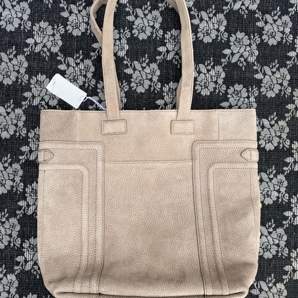 Hammitt Otis Tote Grey Natural shopper purse - Picture 2 of 7